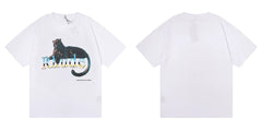 Rhude Leopard Graphic Short Sleeve Tee