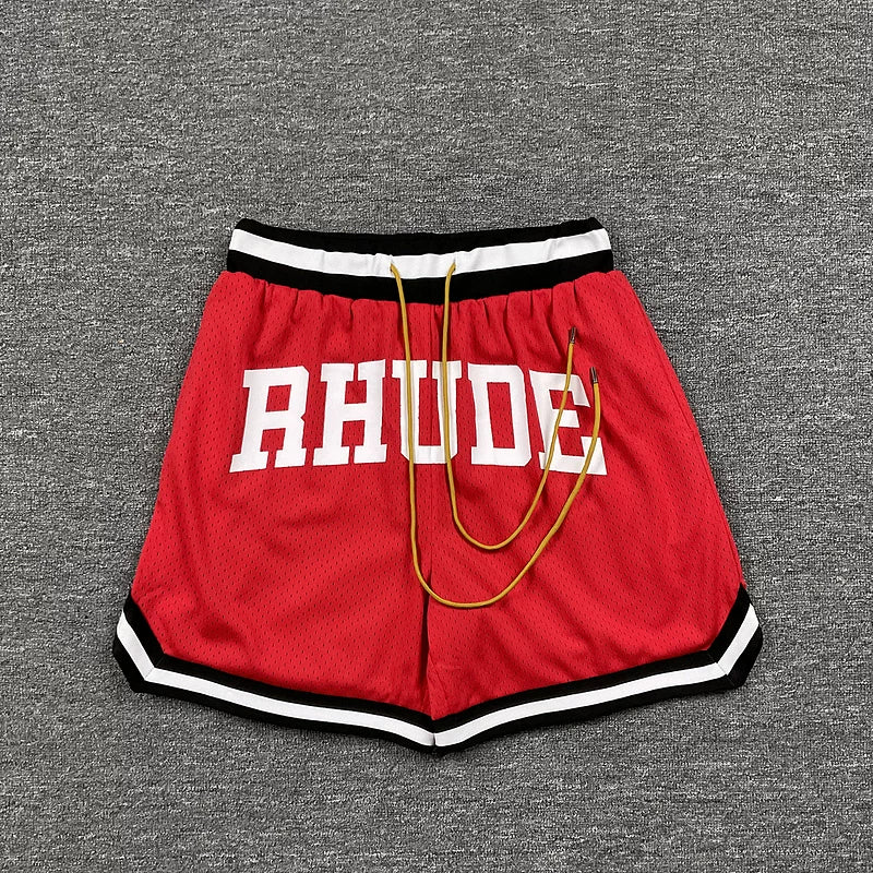 Rhude Varsity Mesh Basketball Shorts